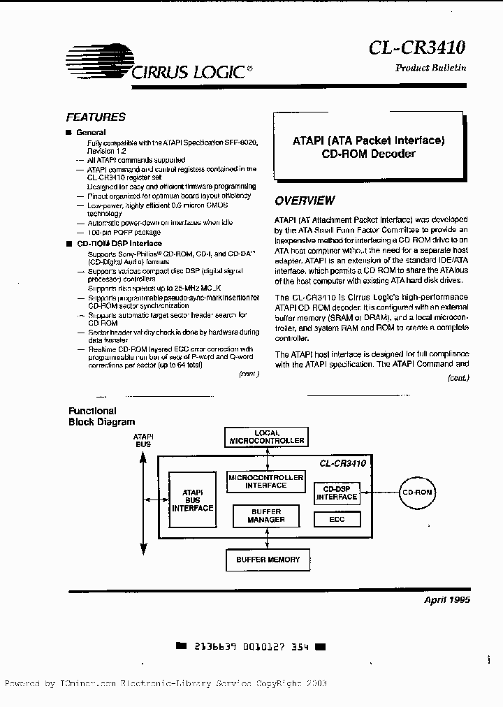 CL-CR3410_2095990.PDF Datasheet