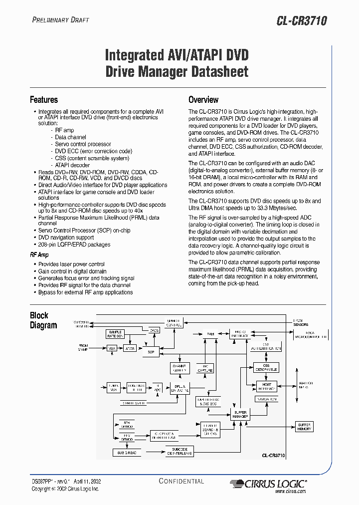CL-CR3710_2095998.PDF Datasheet