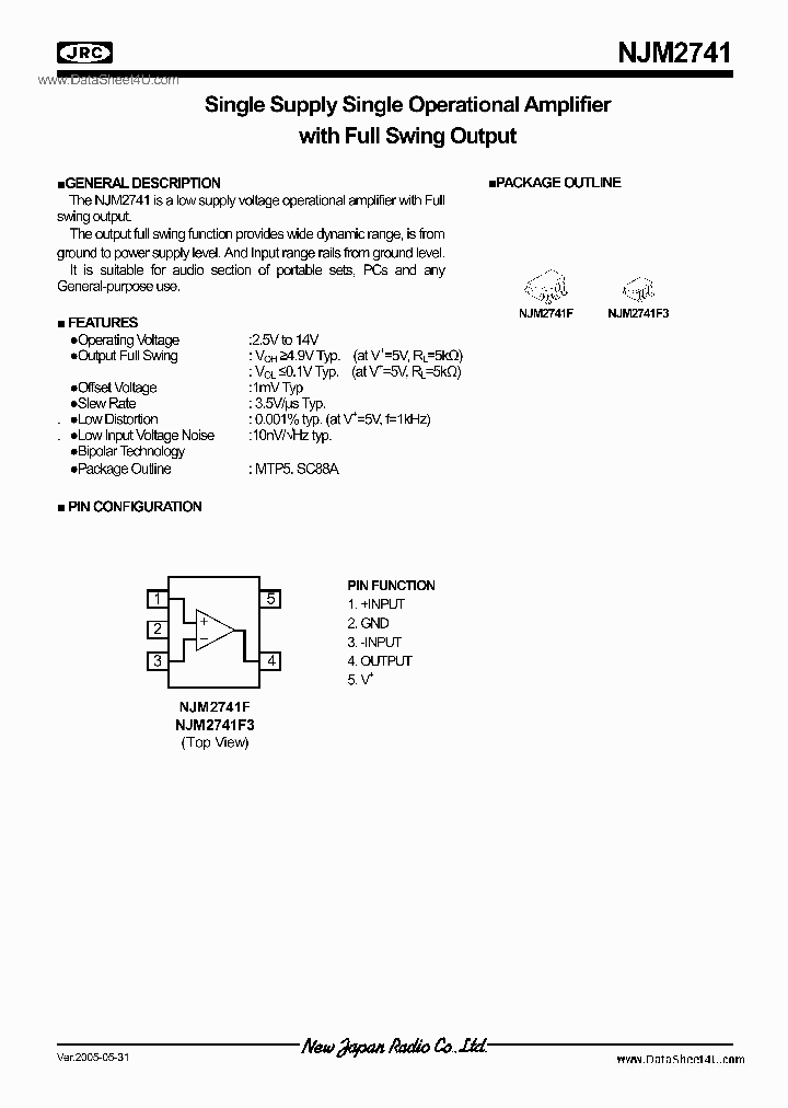 NJM2741_2096334.PDF Datasheet
