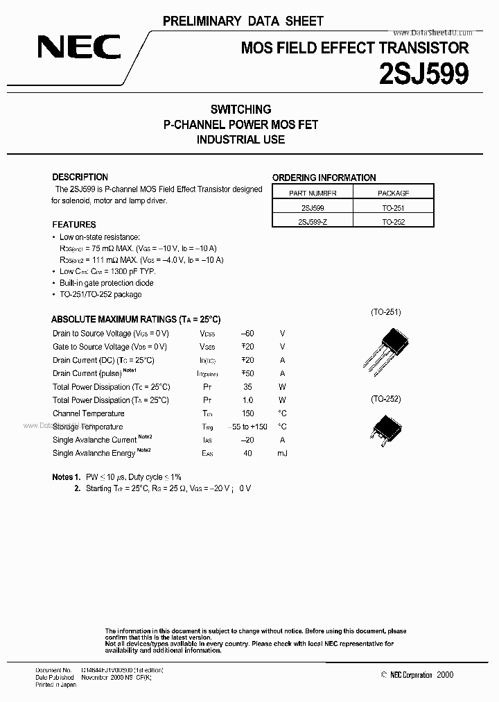 J599_2097408.PDF Datasheet