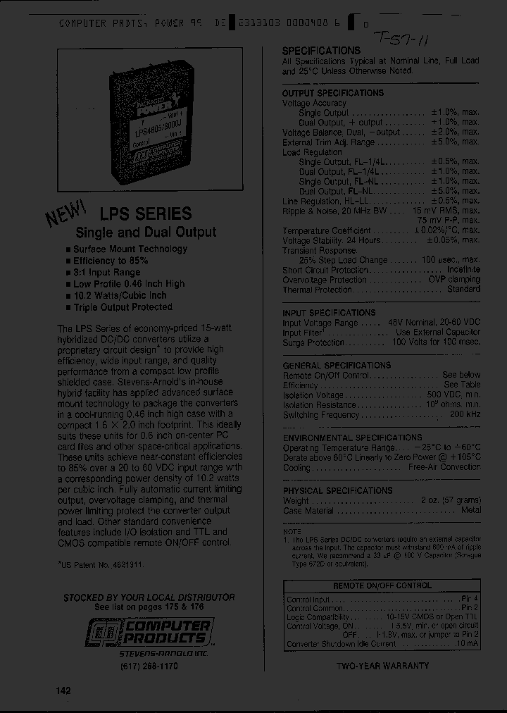 LPS48D12625J_2100282.PDF Datasheet