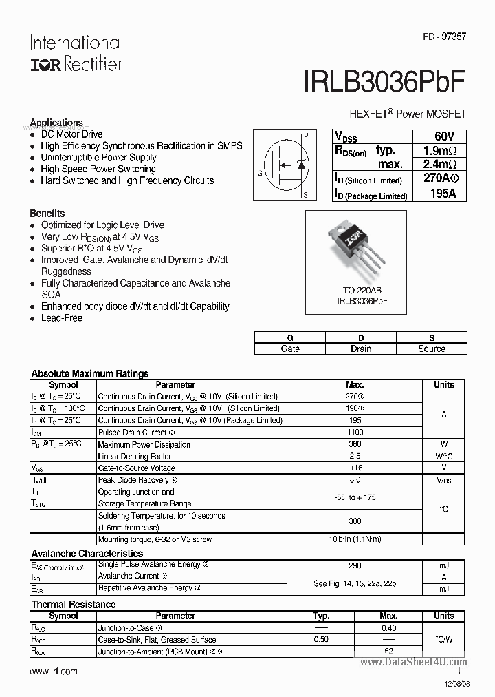 IRLB3036PBF_2108400.PDF Datasheet
