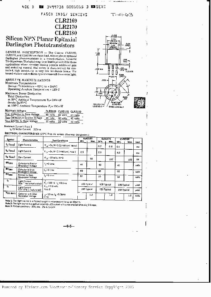 CLR2170_2113116.PDF Datasheet