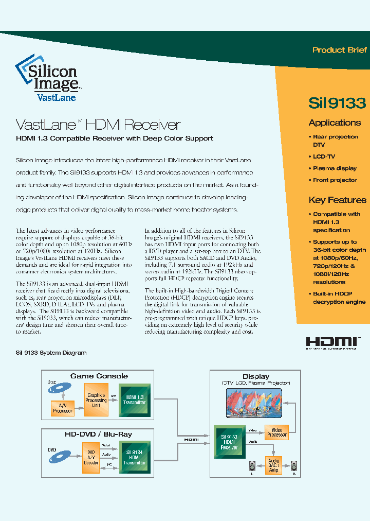SII9133_2115993.PDF Datasheet
