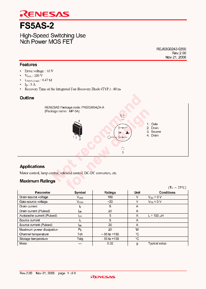FS5AS-2-T13_2116182.PDF Datasheet