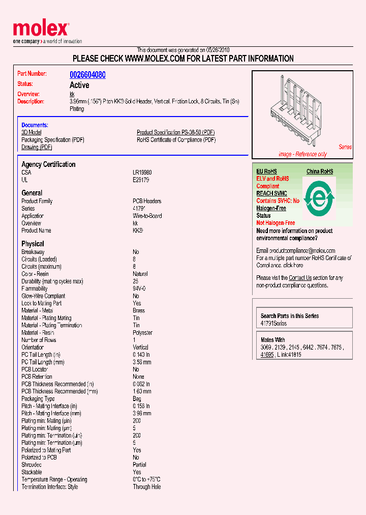 26-60-4080_2120859.PDF Datasheet