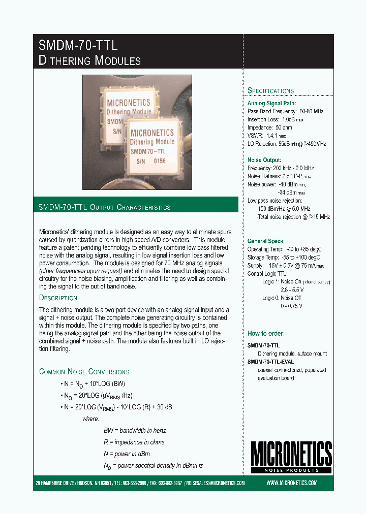 SMDM-70-TTL_2123439.PDF Datasheet