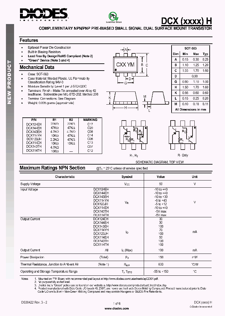 DCX114EH_2124269.PDF Datasheet