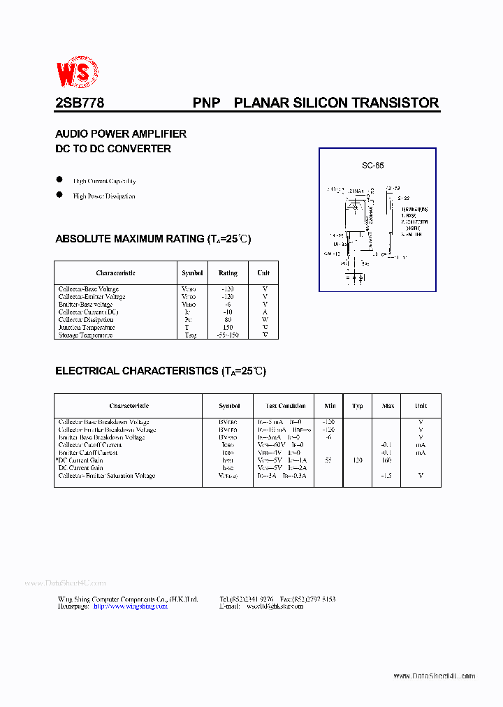 B778_2133979.PDF Datasheet