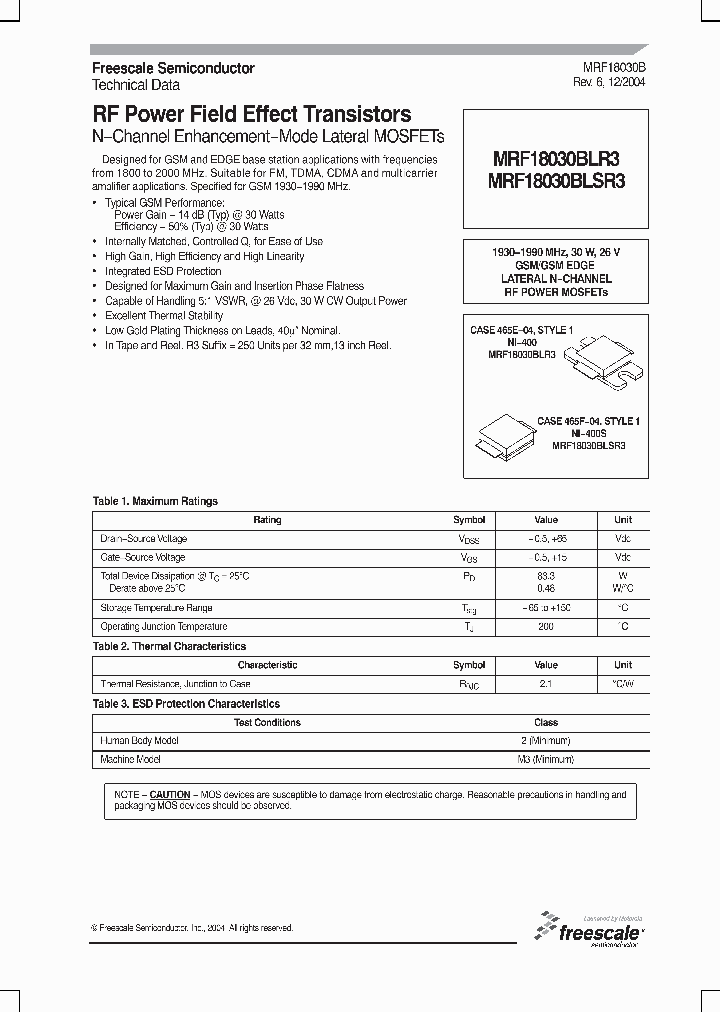 MRF18030BLSR3_2139602.PDF Datasheet