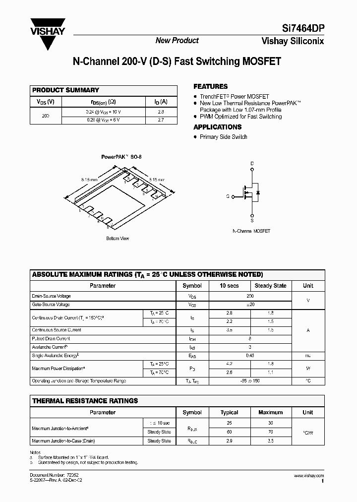 SI7464DP_2150468.PDF Datasheet