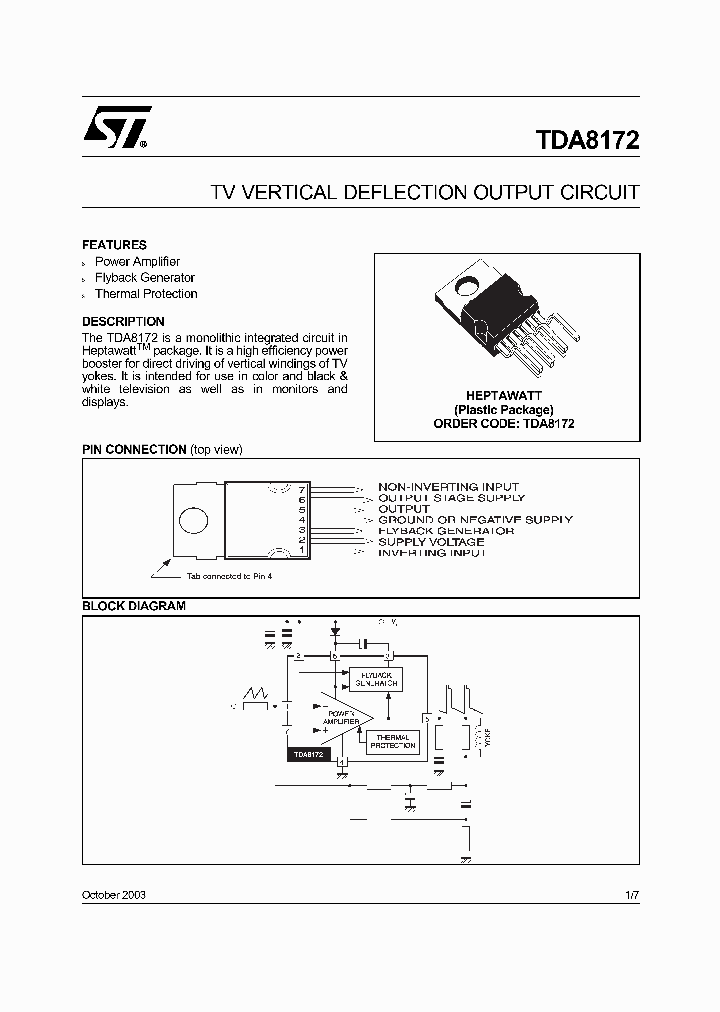 E-TDA8172_2153152.PDF Datasheet