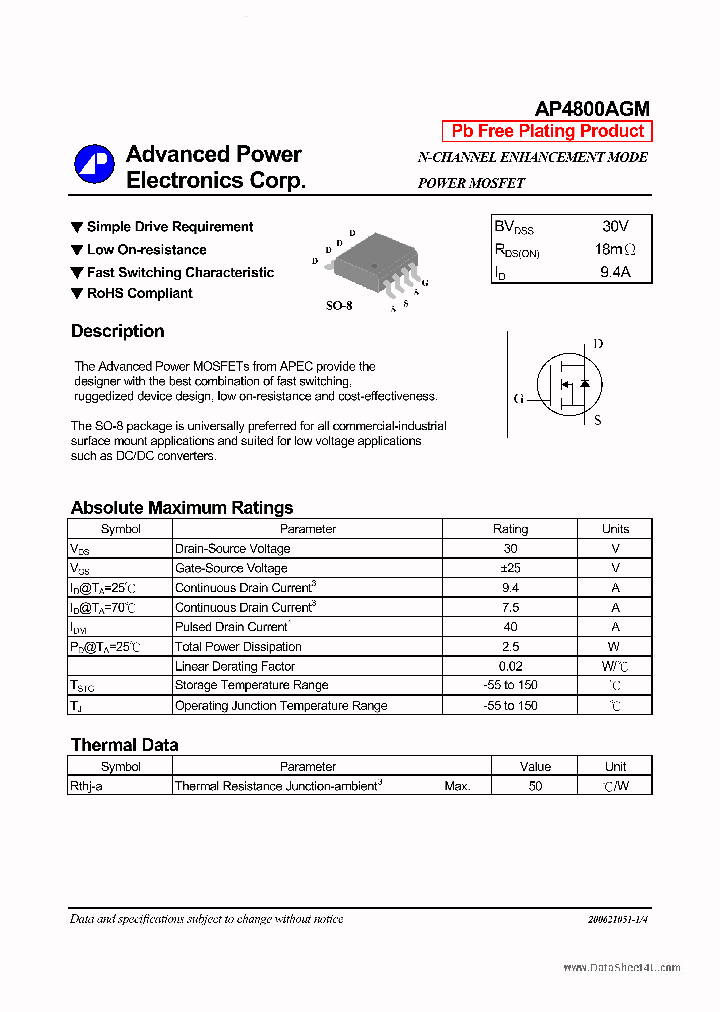 AP4880AGM_2151158.PDF Datasheet