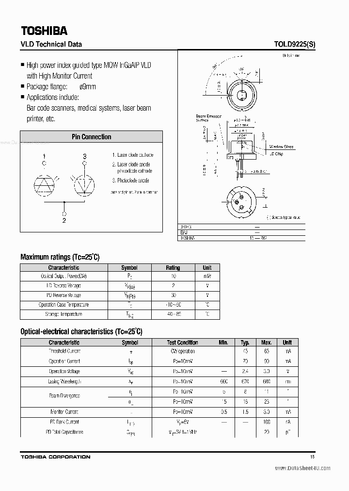 TOLD9225_2153292.PDF Datasheet