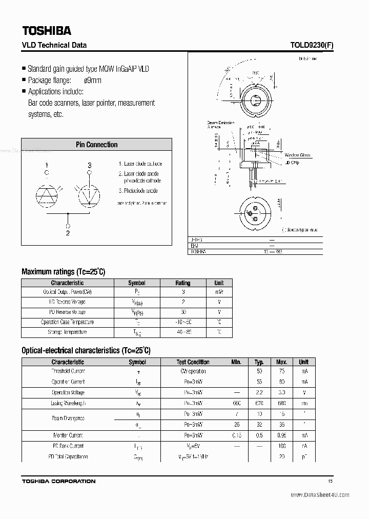 TOLD9230_2153293.PDF Datasheet
