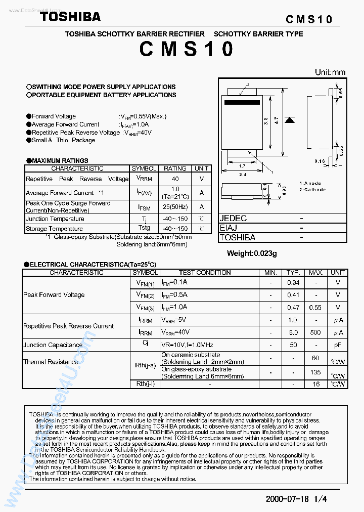 CMS10_2166293.PDF Datasheet