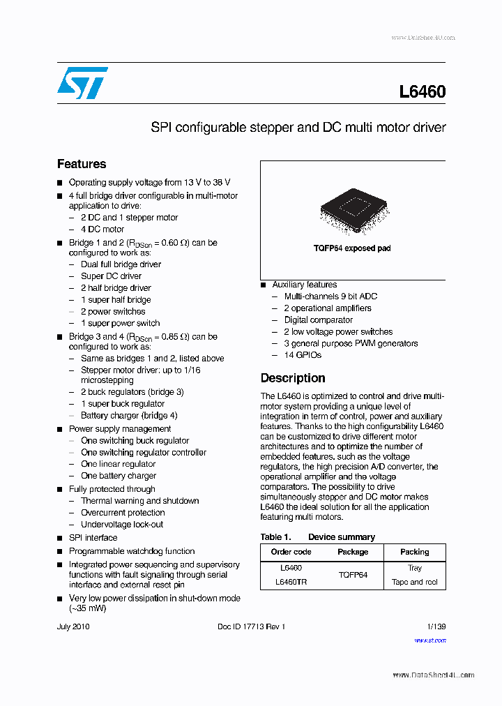 L6460_2178593.PDF Datasheet