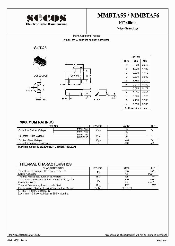MMBTA55_2180313.PDF Datasheet