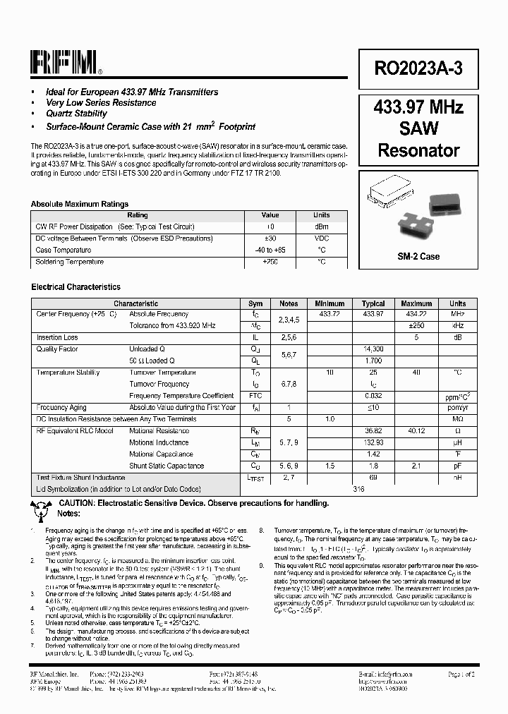RO2023A-3_2194763.PDF Datasheet
