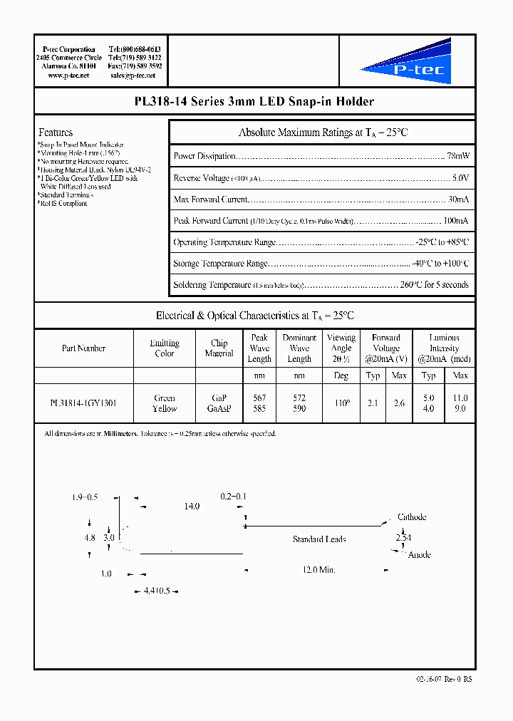 PL31814-1GY1301_2204496.PDF Datasheet