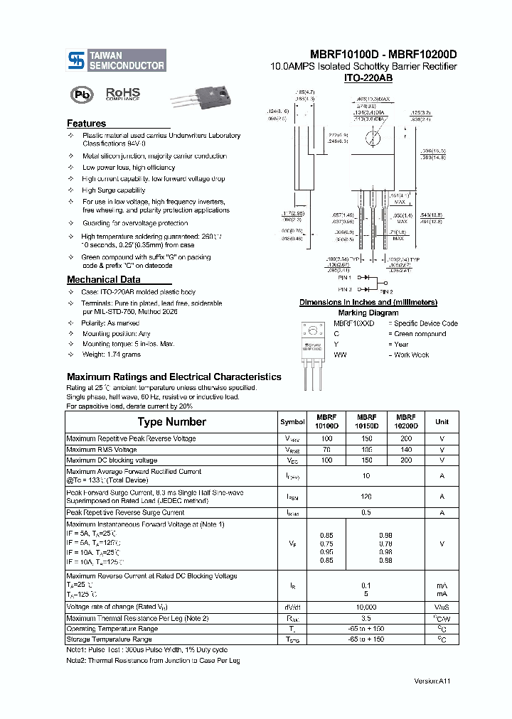 MBRF10100D_2206254.PDF Datasheet