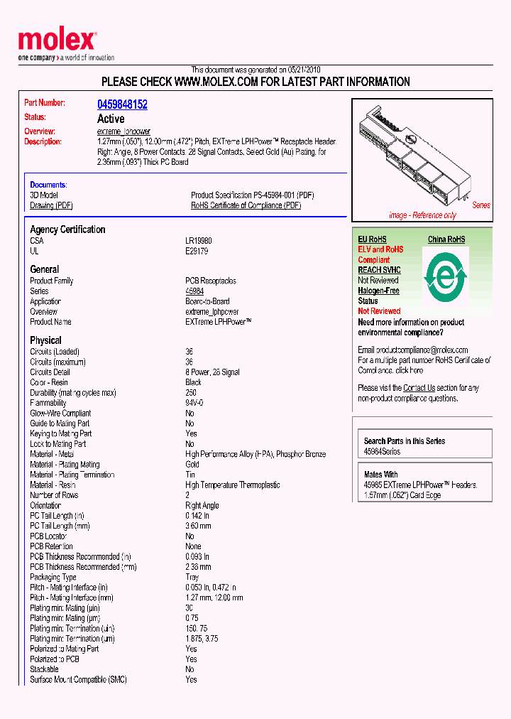 45984-8152_2209938.PDF Datasheet