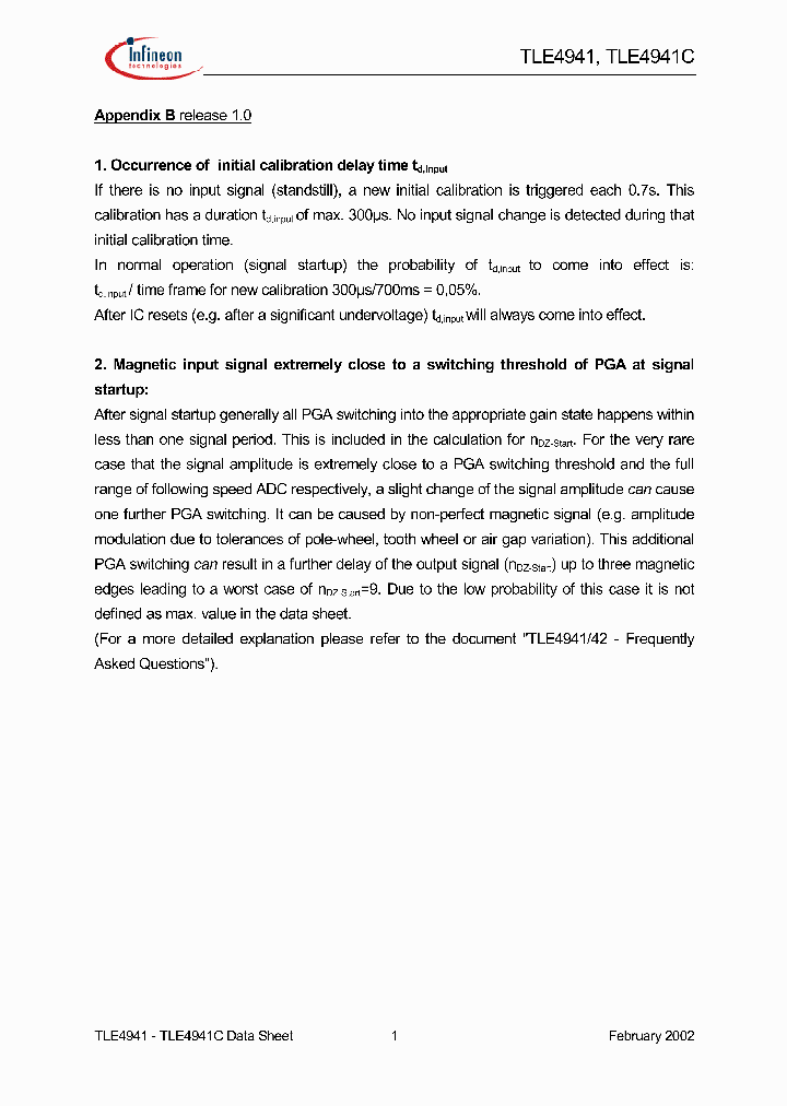 TLE4941-APPEND_2215042.PDF Datasheet