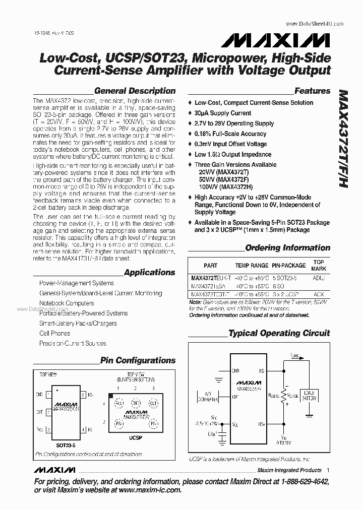 MAX4372F_2226758.PDF Datasheet