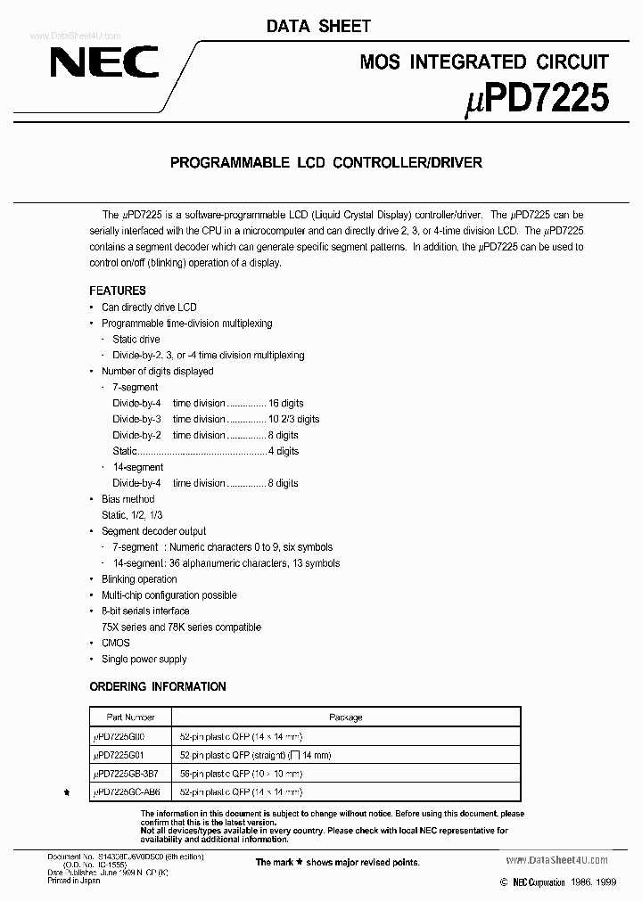 D7225G_2230397.PDF Datasheet