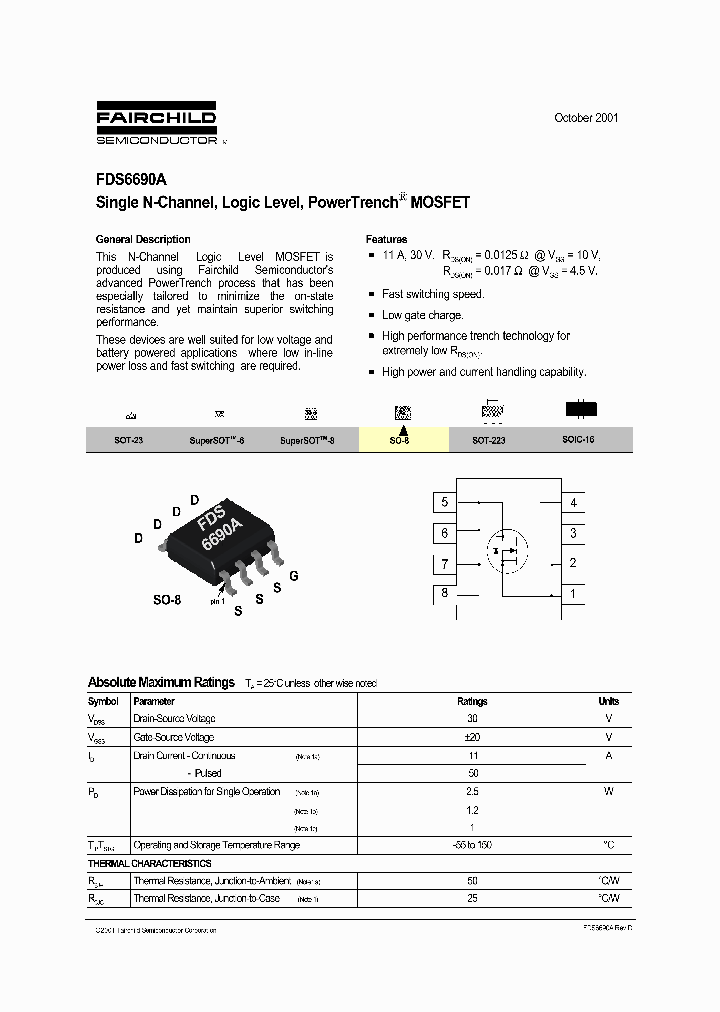 FDS6690A_2231448.PDF Datasheet