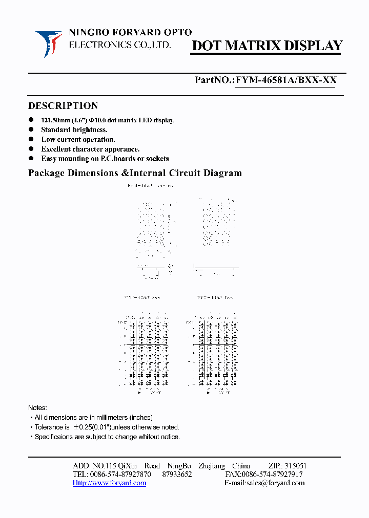 FYM-46581AXX-0_2236764.PDF Datasheet