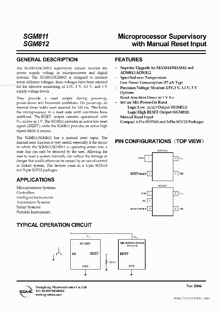 SGM811_2238275.PDF Datasheet