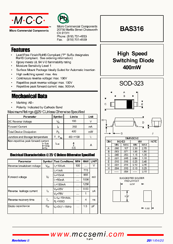 BAS316_2239744.PDF Datasheet