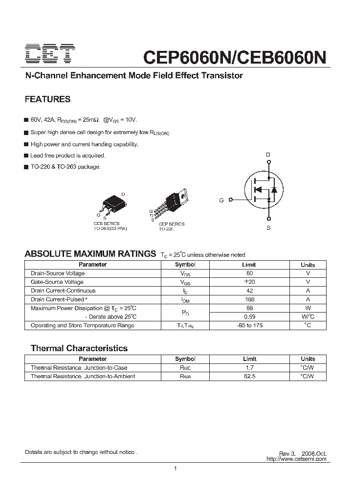 CEP6060N_2240920.PDF Datasheet