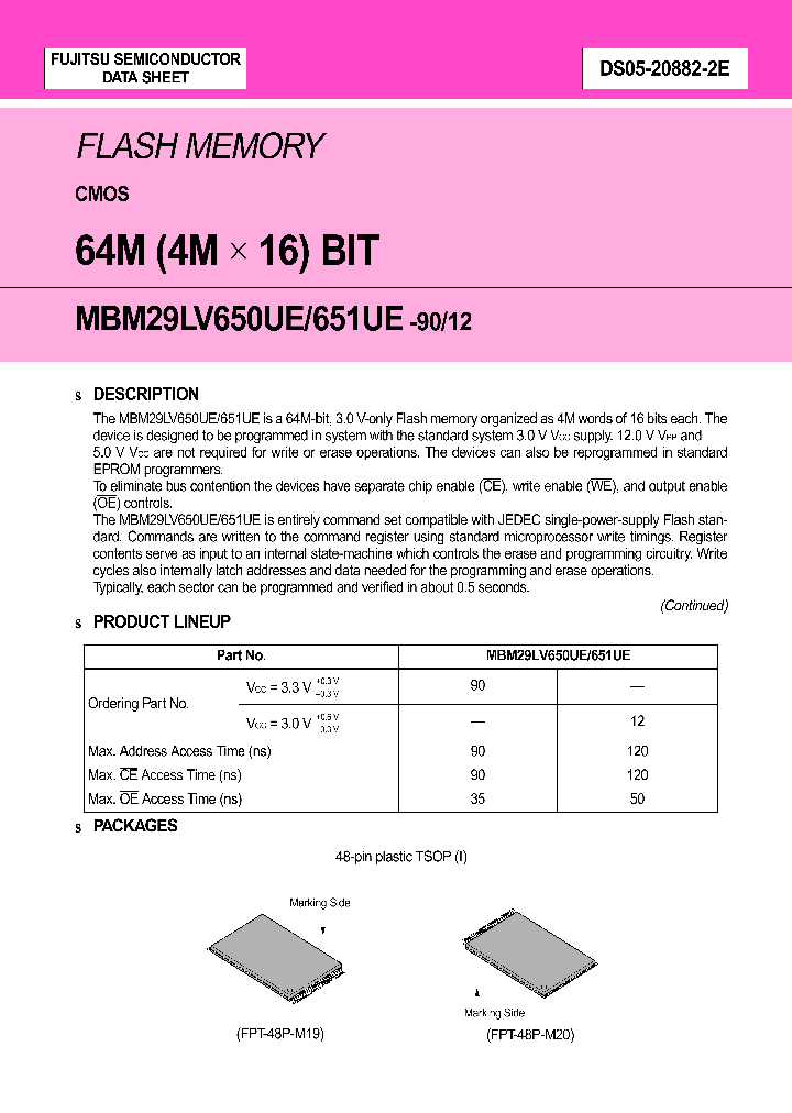 MBM29LV651UE12TR_2243402.PDF Datasheet