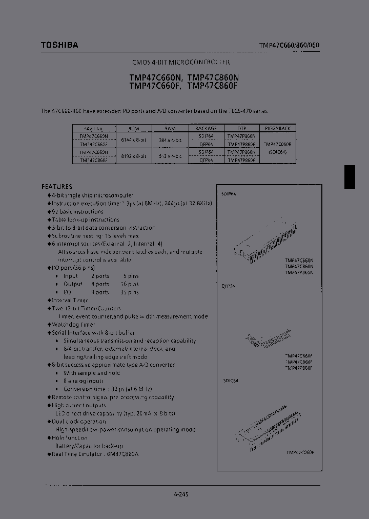 TMP47C660AF_2243780.PDF Datasheet