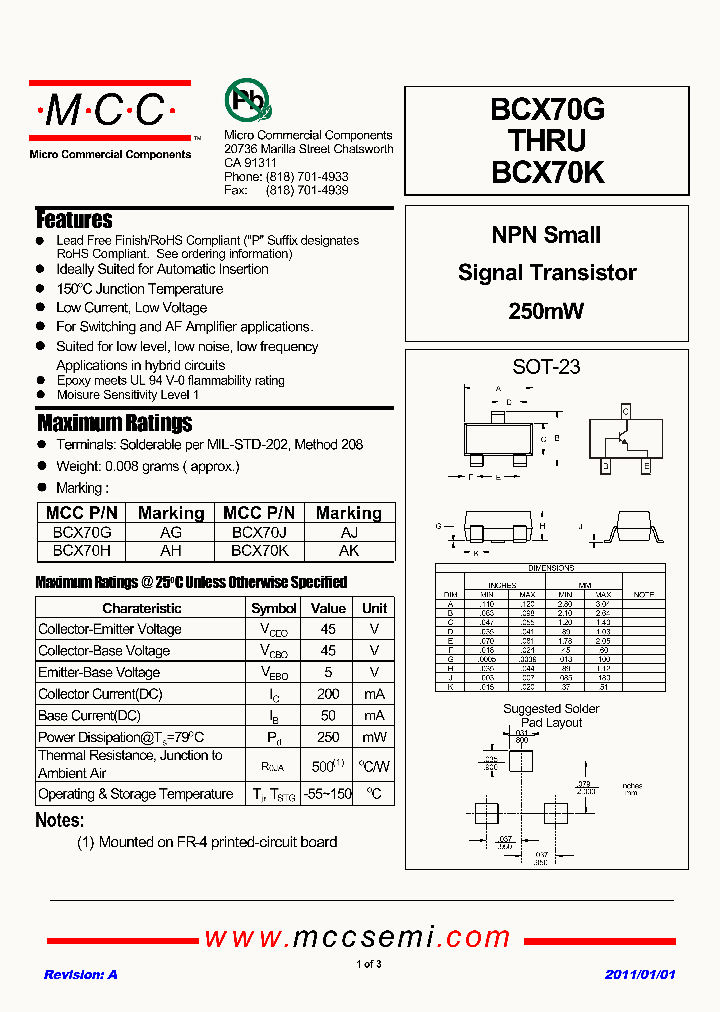 BCX70H_2257682.PDF Datasheet