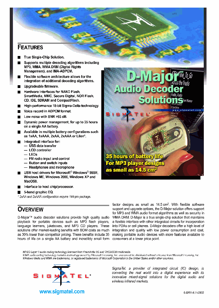 D-MAJORAUDIODECODERDOCUMENTATION_2262704.PDF Datasheet