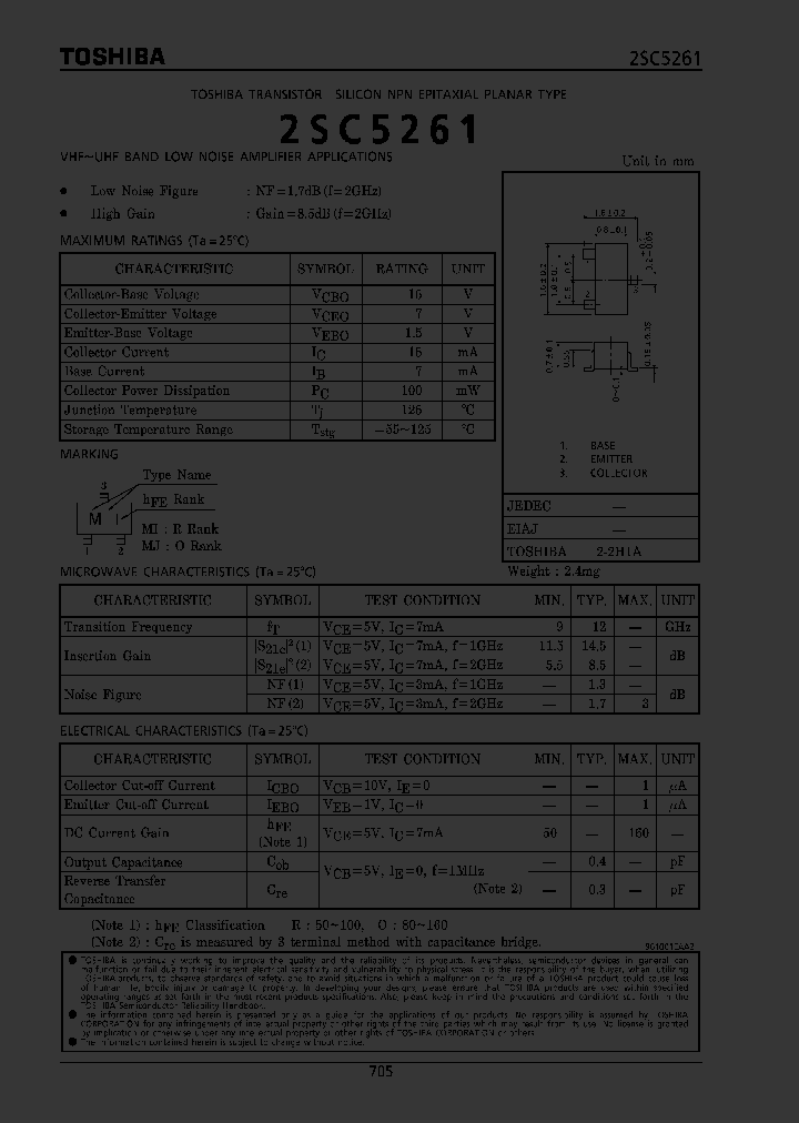 2SC5261FTO_2275082.PDF Datasheet
