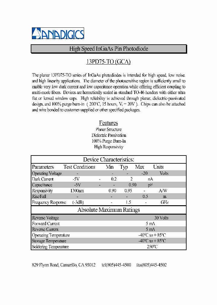 13PD75-TOGCA_2274904.PDF Datasheet