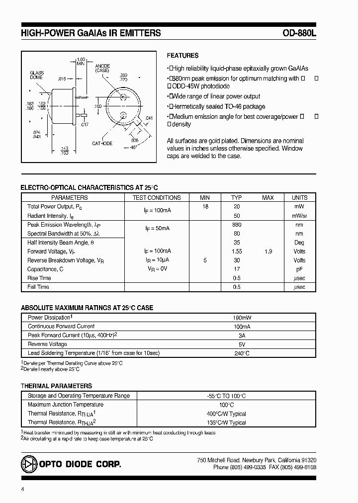 OD-880L_2275673.PDF Datasheet