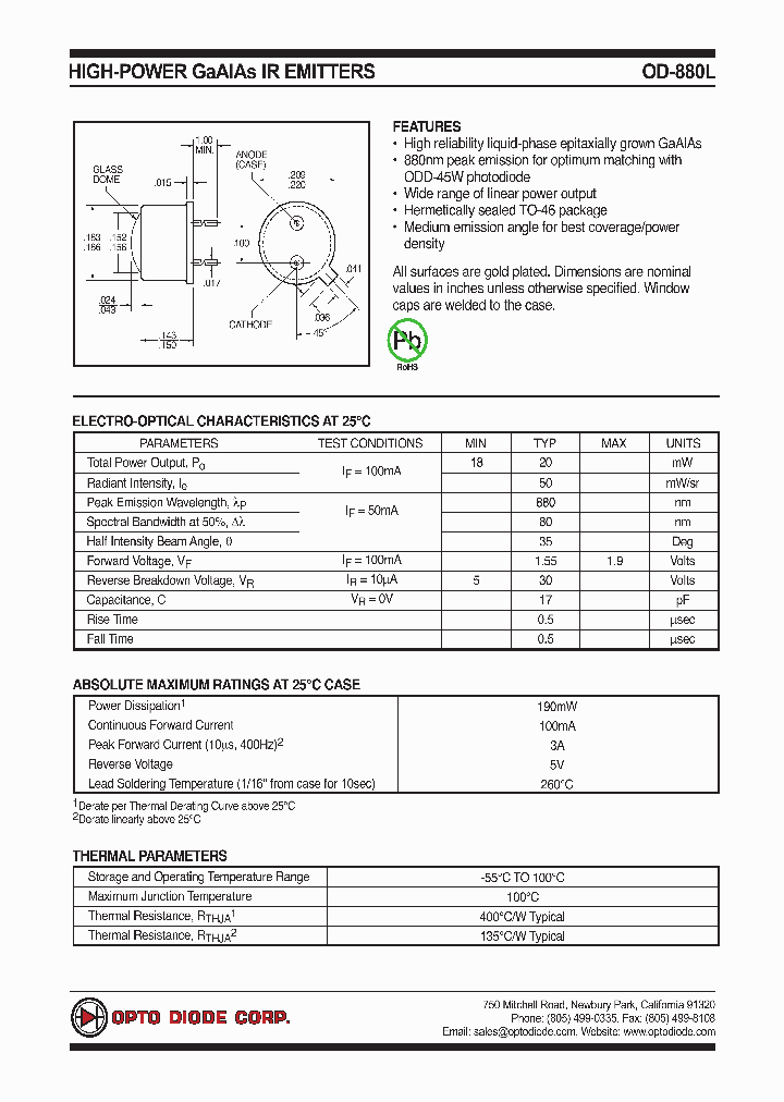 OD-880L_2275674.PDF Datasheet