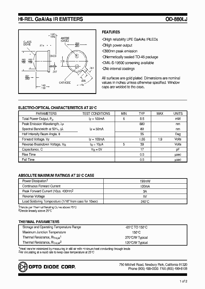 OD-880LJ_2275676.PDF Datasheet