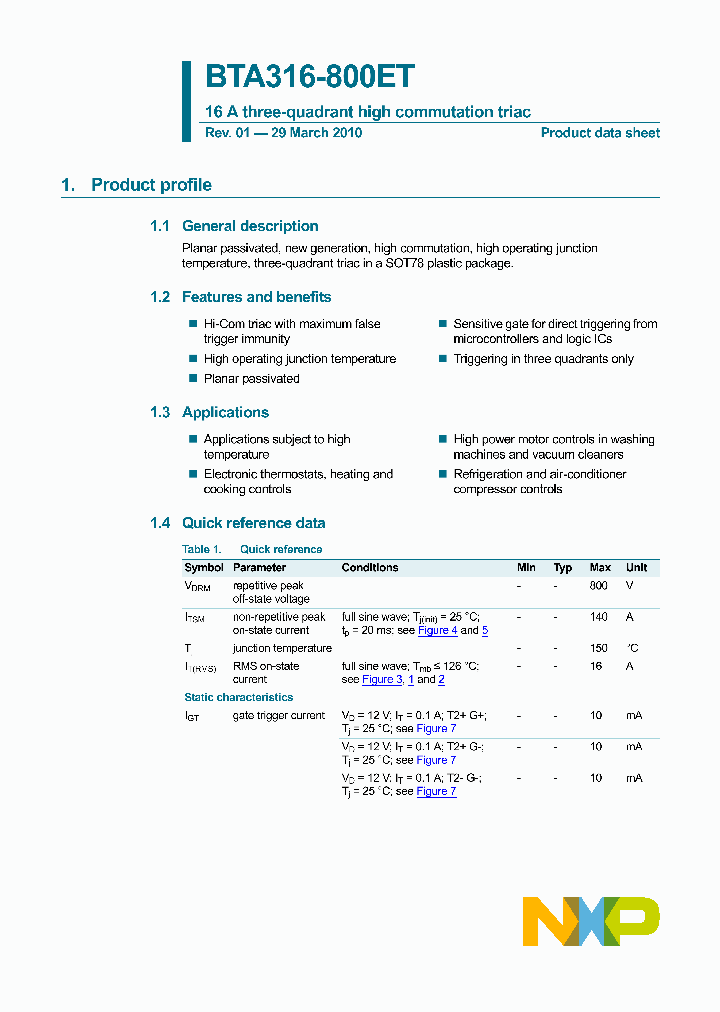 BTA316-800ET_2277187.PDF Datasheet
