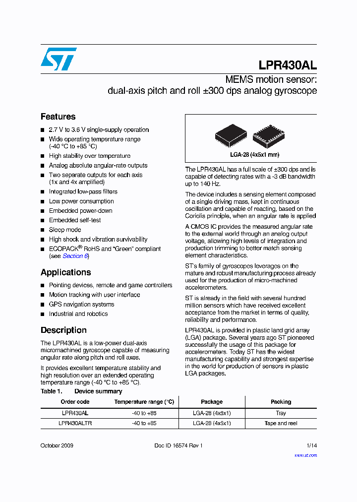 LPR430AL_2279711.PDF Datasheet