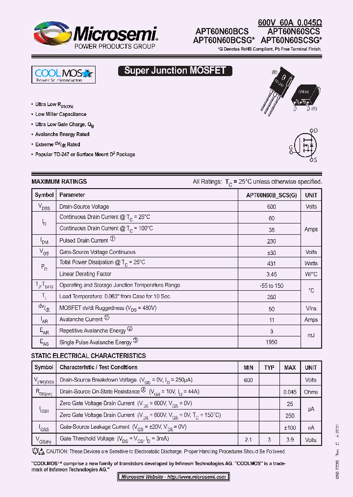 APT60N60BCSG_2282813.PDF Datasheet