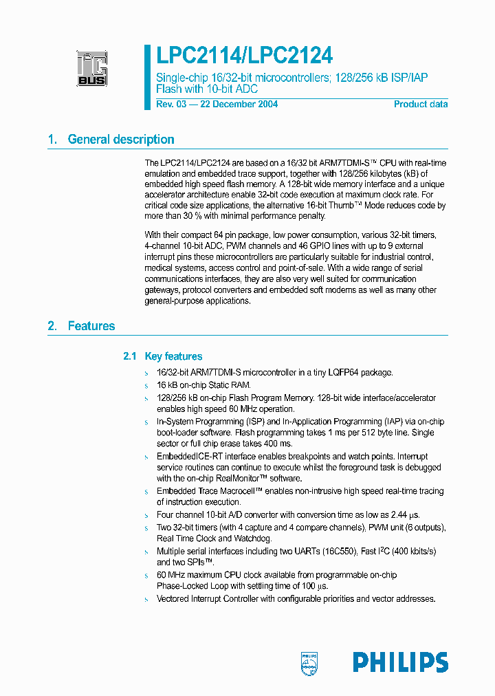LPC2124_2285095.PDF Datasheet