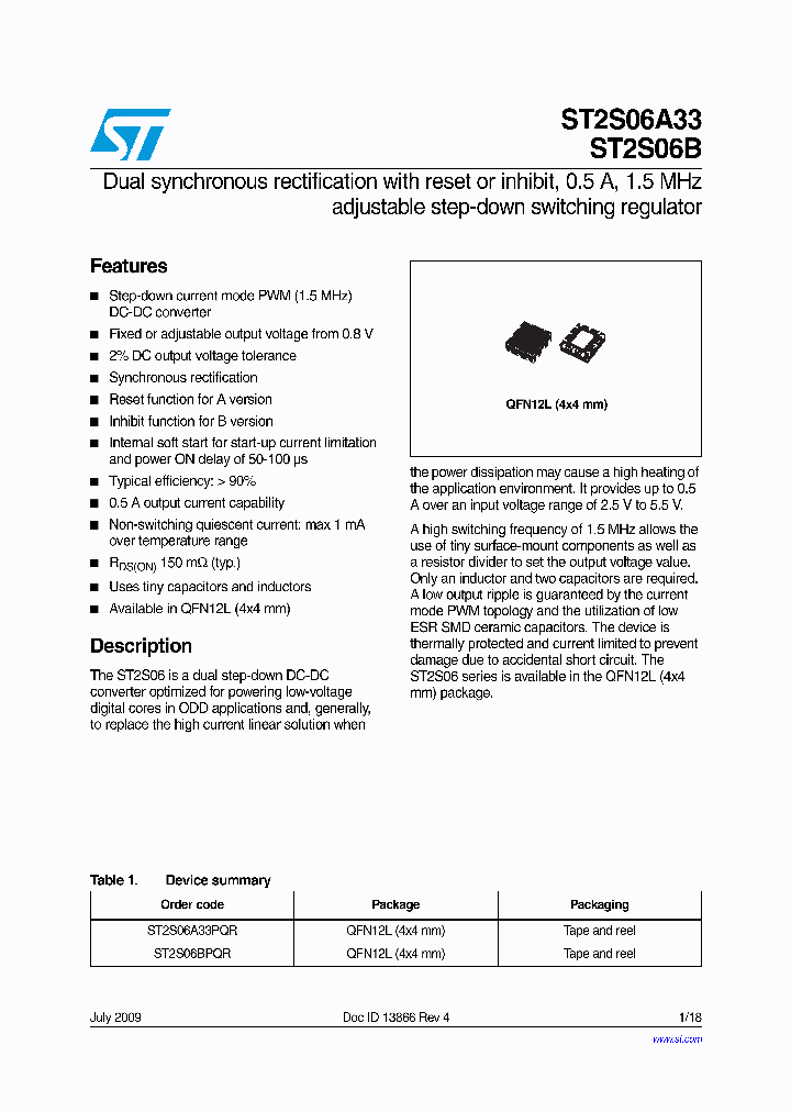 ST2S06A3309_2286583.PDF Datasheet