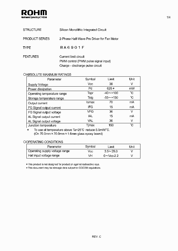BA6901F11_2290145.PDF Datasheet