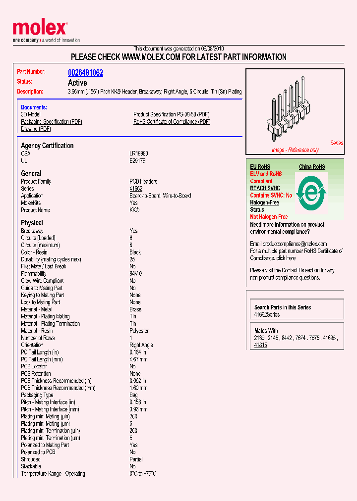 0026481062_2301359.PDF Datasheet